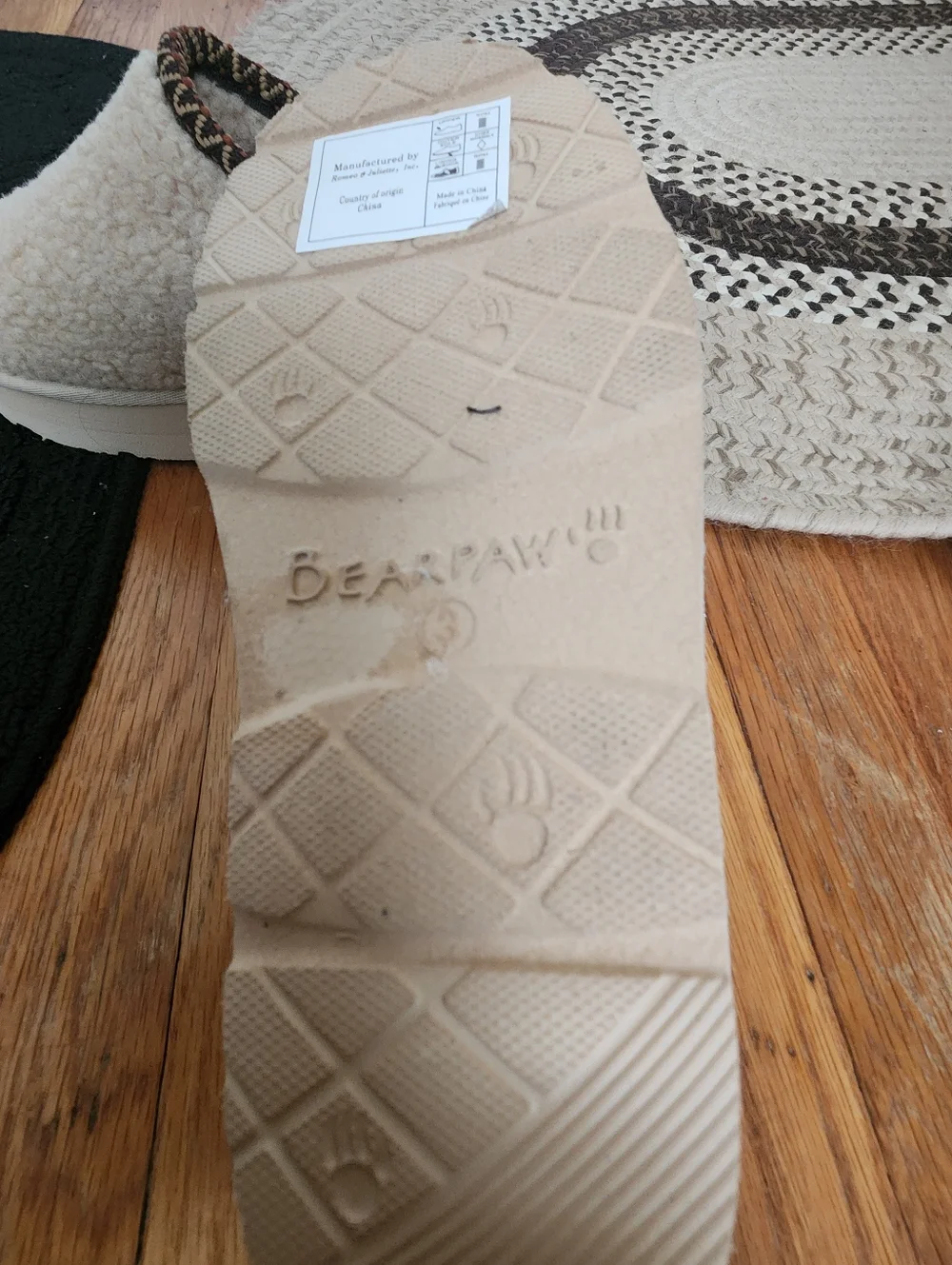 Bearpaws Snuggle Martis Teddy Fur Slippers